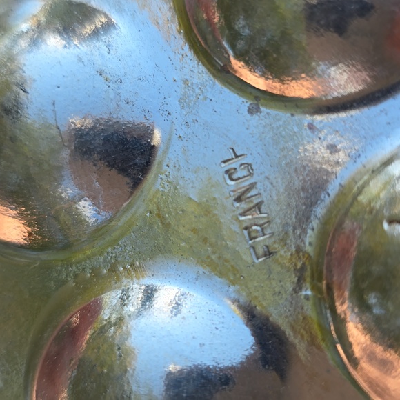 2 vintage escarcot pans •  Made in France each holds 12 - Picture 5 of 6